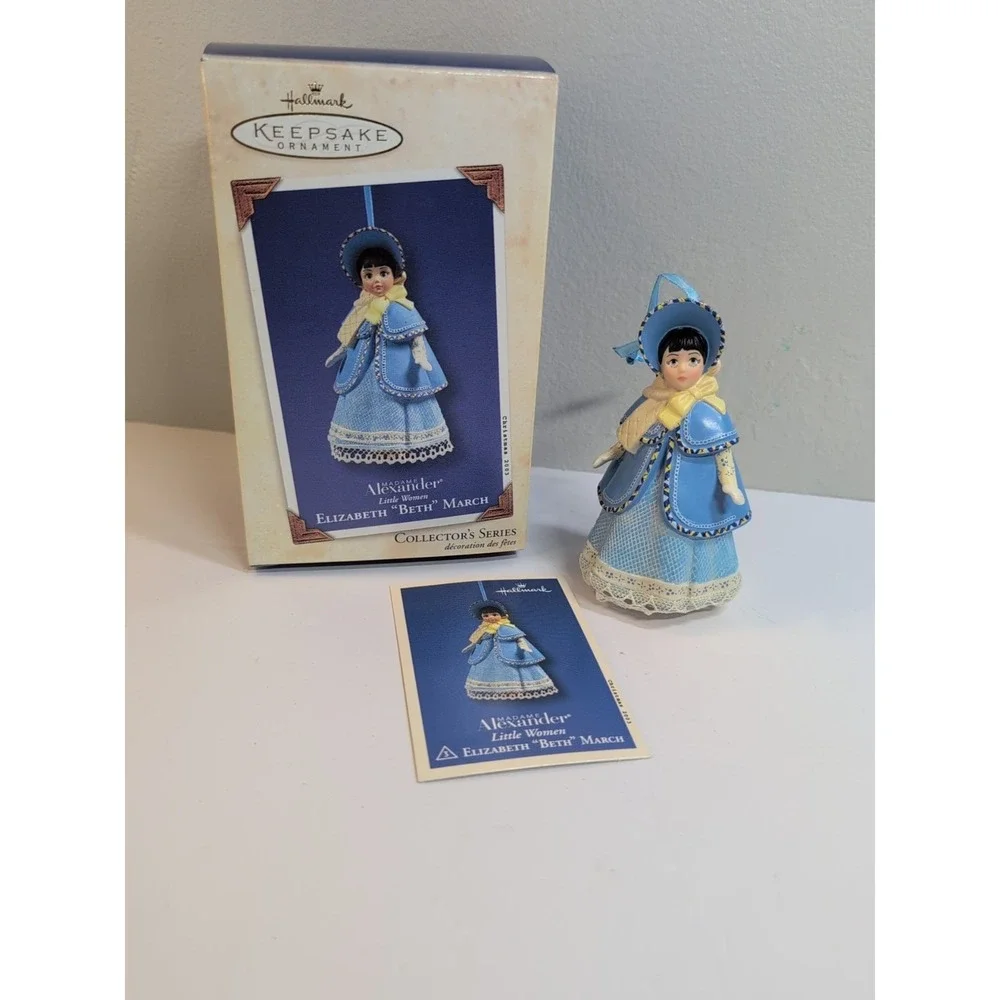 Hallmark Keepsake Ornament Madame Alexander Little Women Elizabeth Beth March